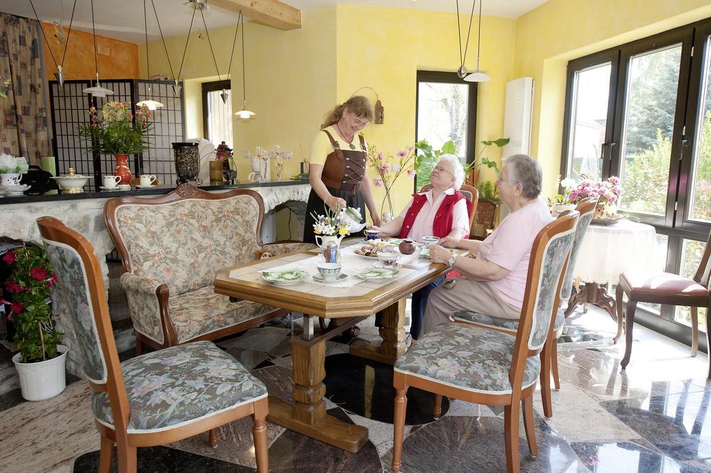 Landferienhaus Pension Erika Mühlhausen Стая снимка
